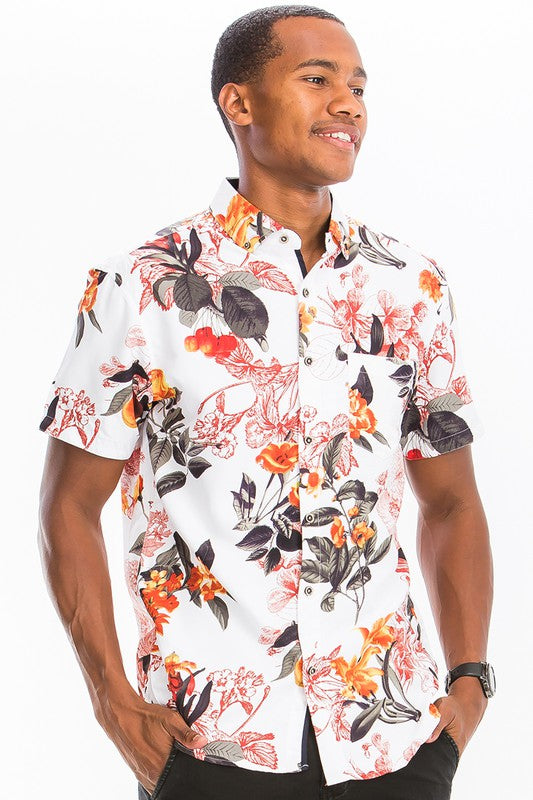 Hawaiian Button Down Shirt