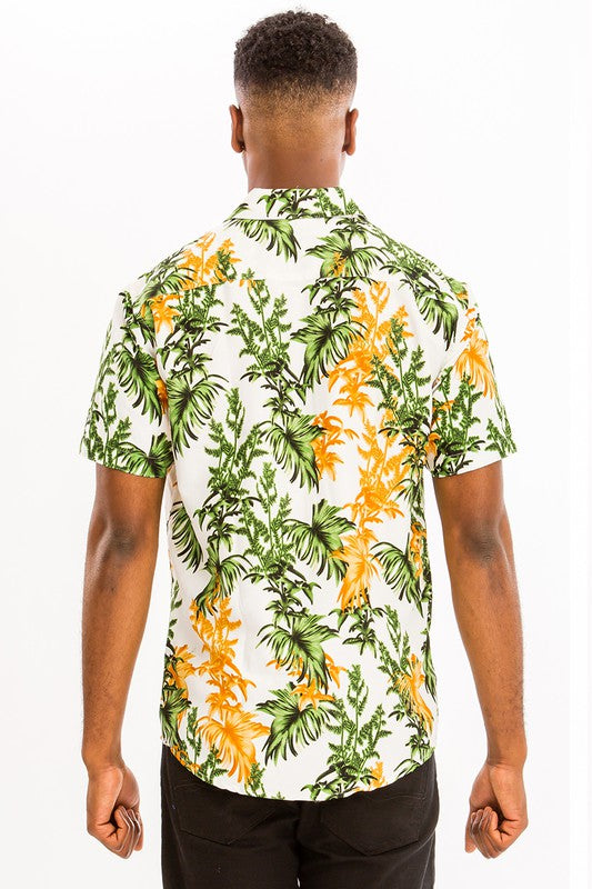 Print Hawaiian Shirt