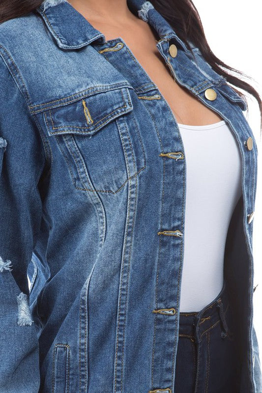 WOMEN FASHION DENIM JACKET