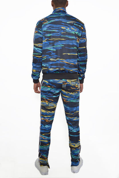 Full Print Zip Track Suit