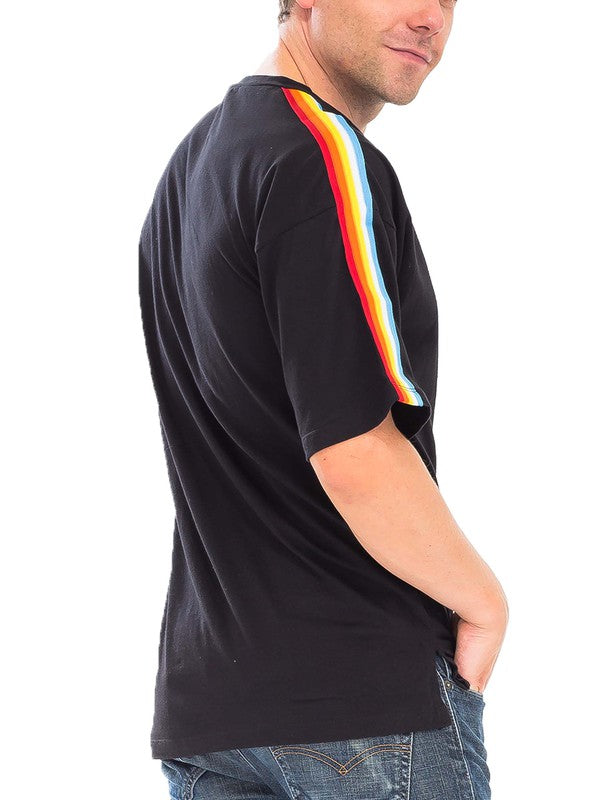 Rainbow Tape Short Sleeve T-Shirt