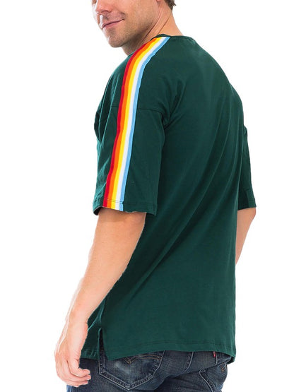 Rainbow Tape Short Sleeve T-Shirt