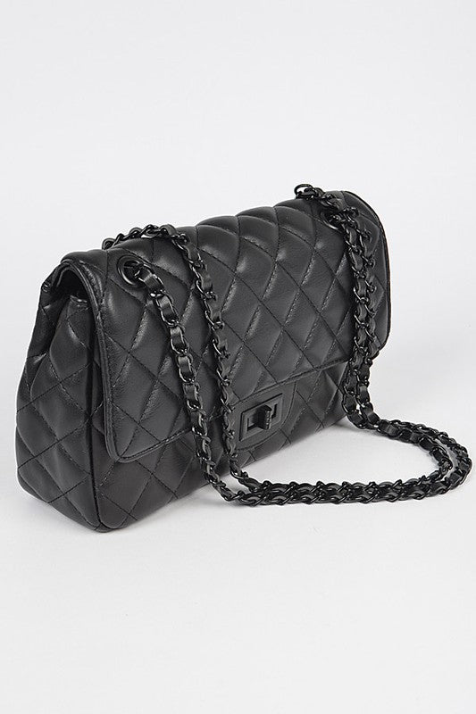 Quilted Iconic Shoulder Bag