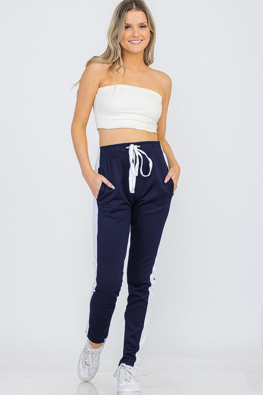 Unisex Track Pant Single Stripe