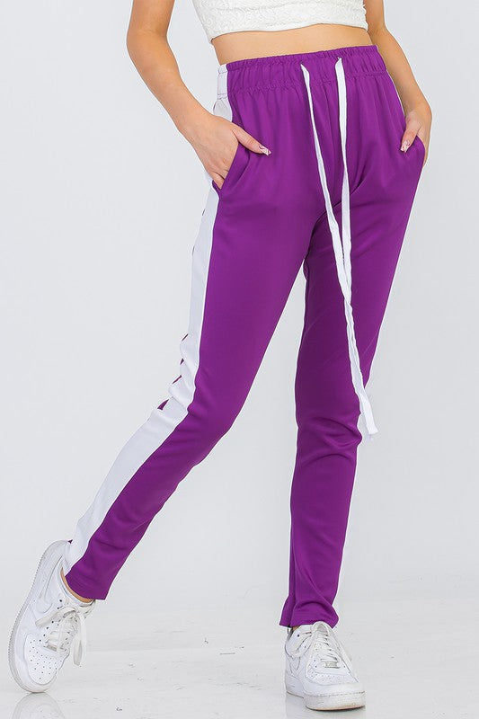 Unisex Track Pant Single Stripe