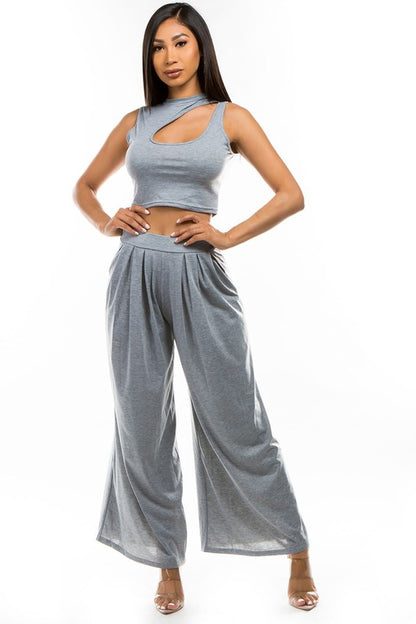 Catch Me 2 Piece Pant Set