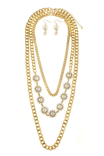 VINTAGE NECKLACE SET