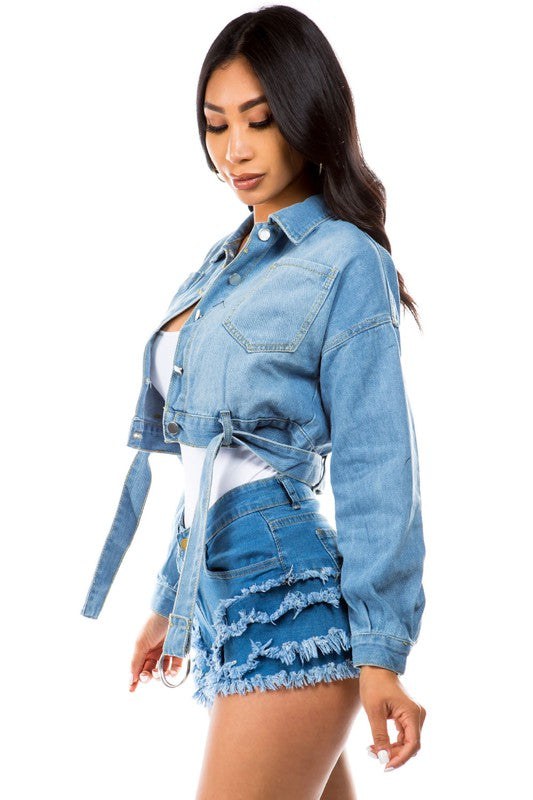 No Matter What Denim Jacket