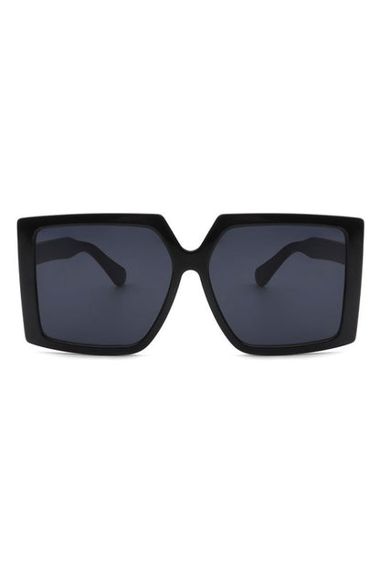 Women Square Retro Oversize Fashion Sunglasses