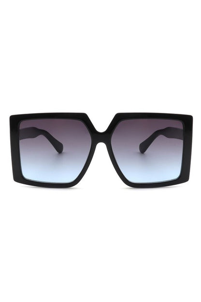 Women Square Retro Oversize Fashion Sunglasses