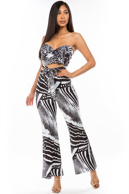 Safari Two Piece Pant Set