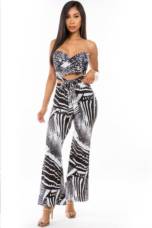 Safari Two Piece Pant Set