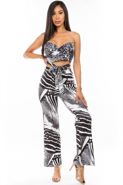 Safari Two Piece Pant Set