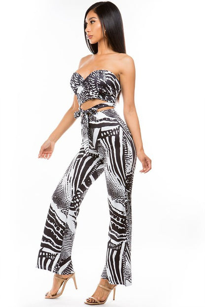 Safari Two Piece Pant Set