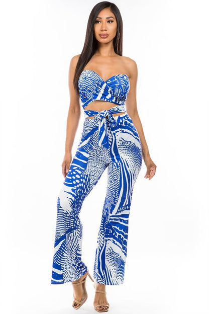 Safari Two Piece Pant Set