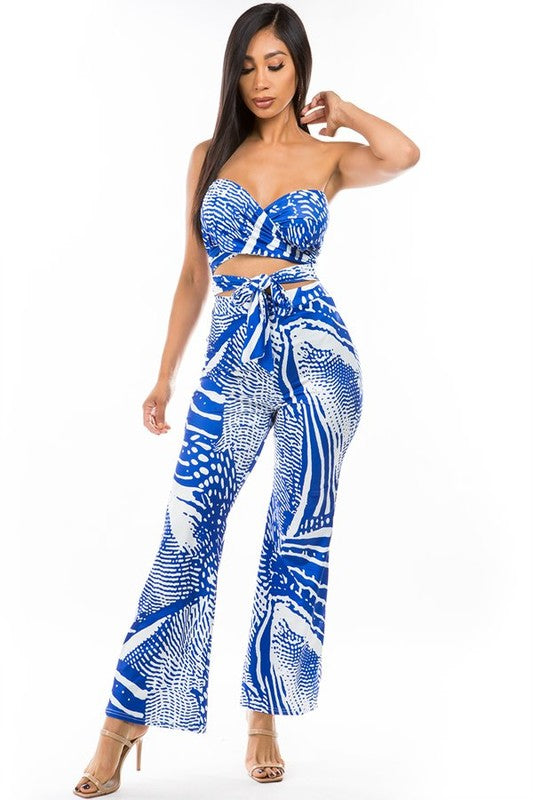 Safari Two Piece Pant Set