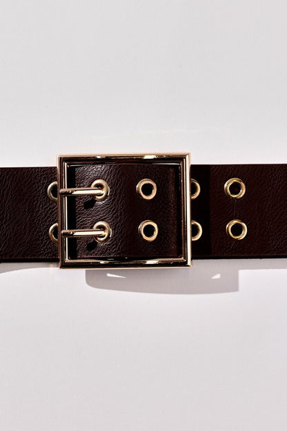 Square Buckle Fashion Belt