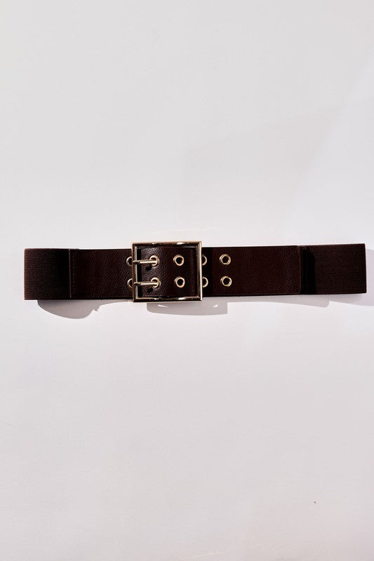 Square Buckle Fashion Belt