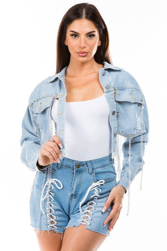 Starlight Sexy Denim Jacket