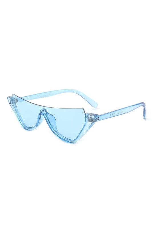 Retro Half Frame Fashion Cat Eye Sunglasses