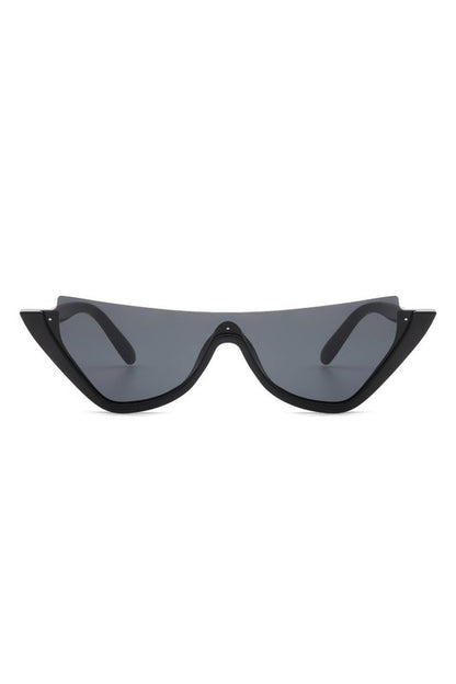 Retro Half Frame Fashion Cat Eye Sunglasses