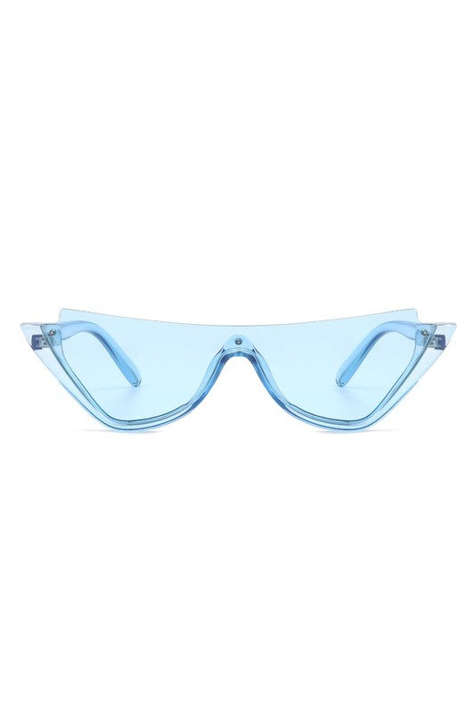 Retro Half Frame Fashion Cat Eye Sunglasses