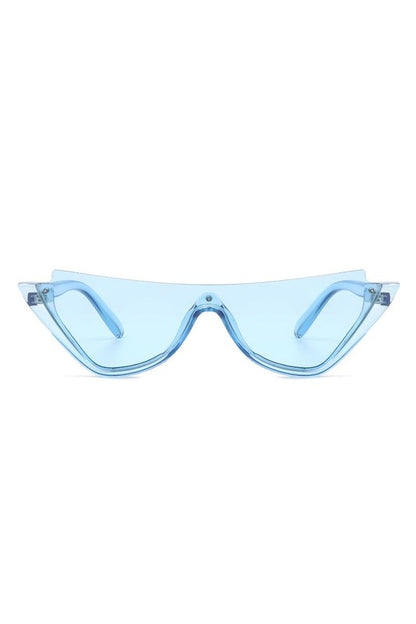 Retro Half Frame Fashion Cat Eye Sunglasses