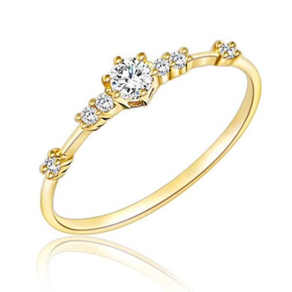 14K Gold Snow flower Wedding Ring