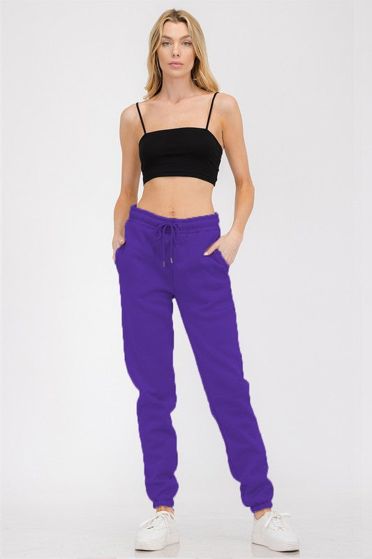 Womens Lounge Sweat Pants Jogger Cotton