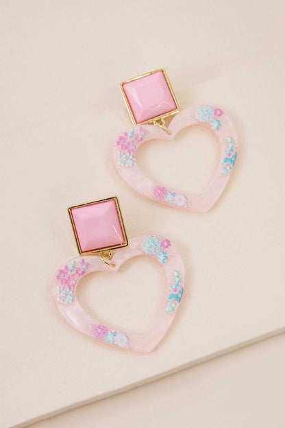 Lucy Heart Earrings