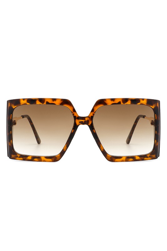 Oversize Retro Square Large Fashion Sunglasses