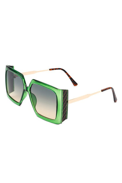 Oversize Retro Square Large Fashion Sunglasses