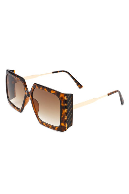 Oversize Retro Square Large Fashion Sunglasses