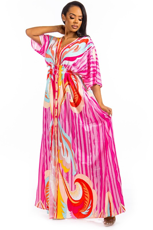 Color Lifestyle Maxi Dress