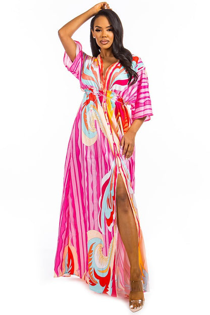 Color Lifestyle Maxi Dress