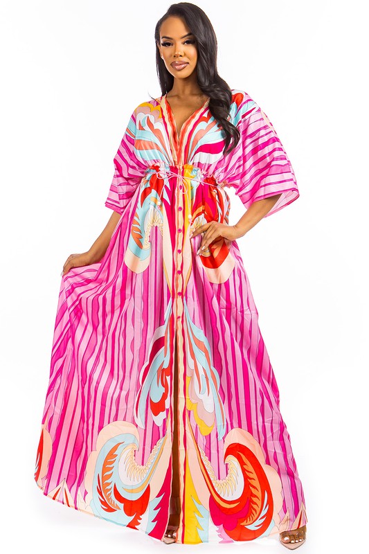 Color Lifestyle Maxi Dress