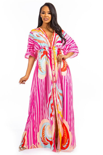 Color Lifestyle Maxi Dress