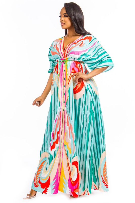 Color Lifestyle Maxi Dress