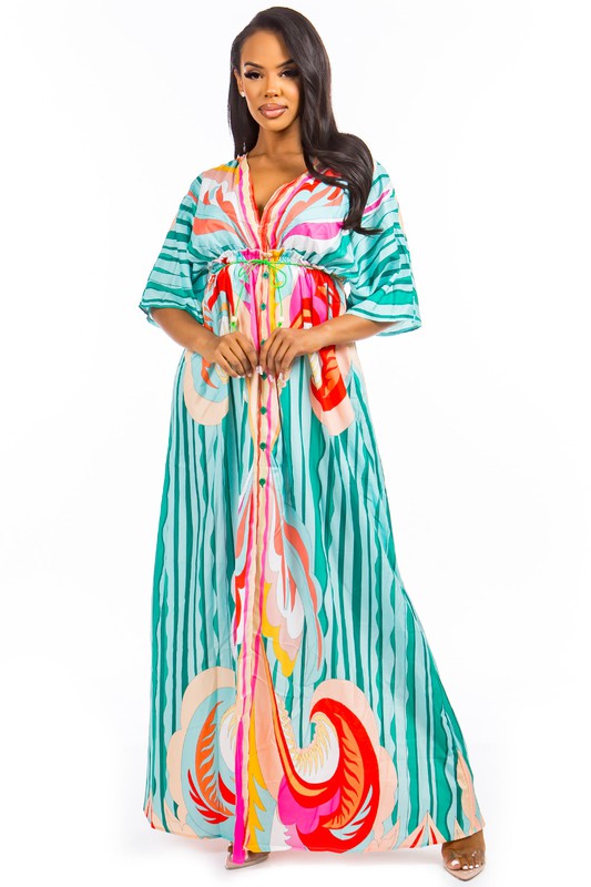 Color Lifestyle Maxi Dress