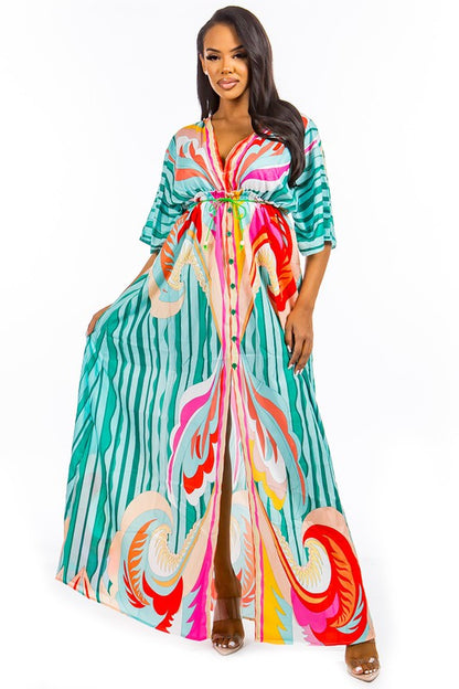 Color Lifestyle Maxi Dress