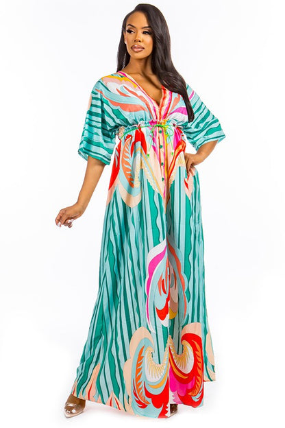 Color Lifestyle Maxi Dress