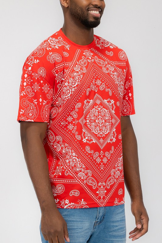 Bandana Print T-Shirt