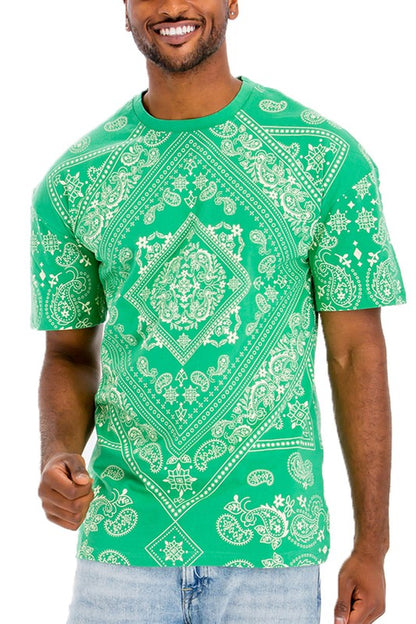 Bandana Print T-Shirt