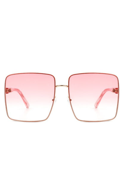 Classic Square Fashion Oversize Sunglasses