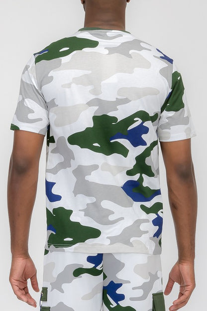 Full Camo Short Sleeve T-Shirt