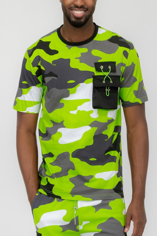 Full Camo Short Sleeve T-Shirt