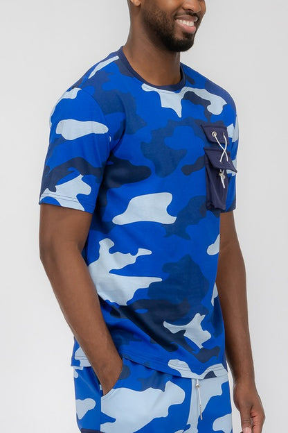 Full Camo Short Sleeve T-Shirt