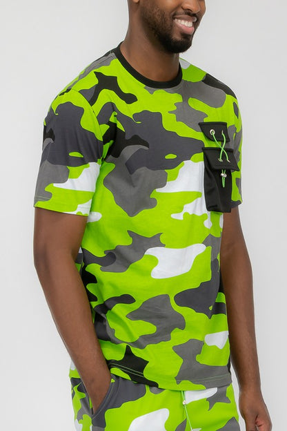 Full Camo Short Sleeve T-Shirt