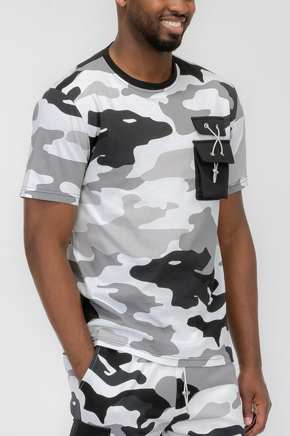 Full Camo Short Sleeve T-Shirt