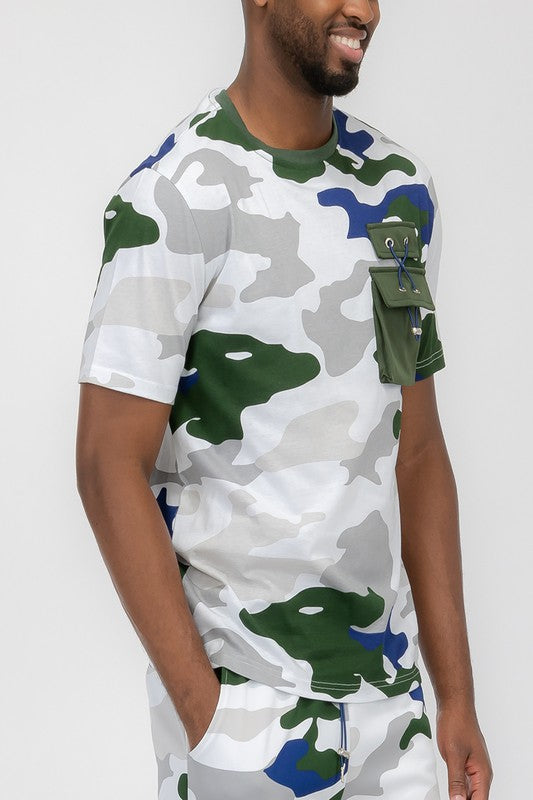 Full Camo Short Sleeve T-Shirt